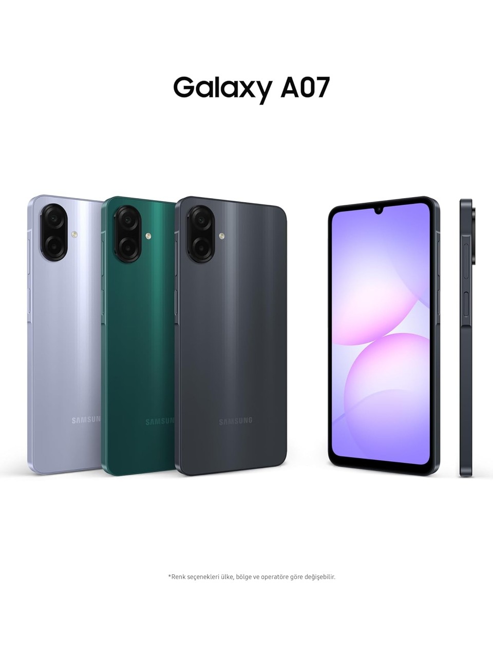 Samsung Galaxy A07 4 Gb 128 Gb Cep Telefonu Yeşil Görseli