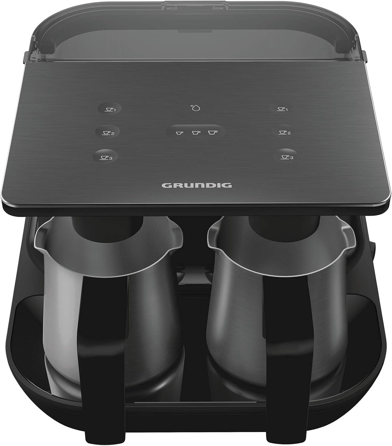 Grundig TCM 7061 D İkili Çelik Türk Kahve Makinesi Görseli