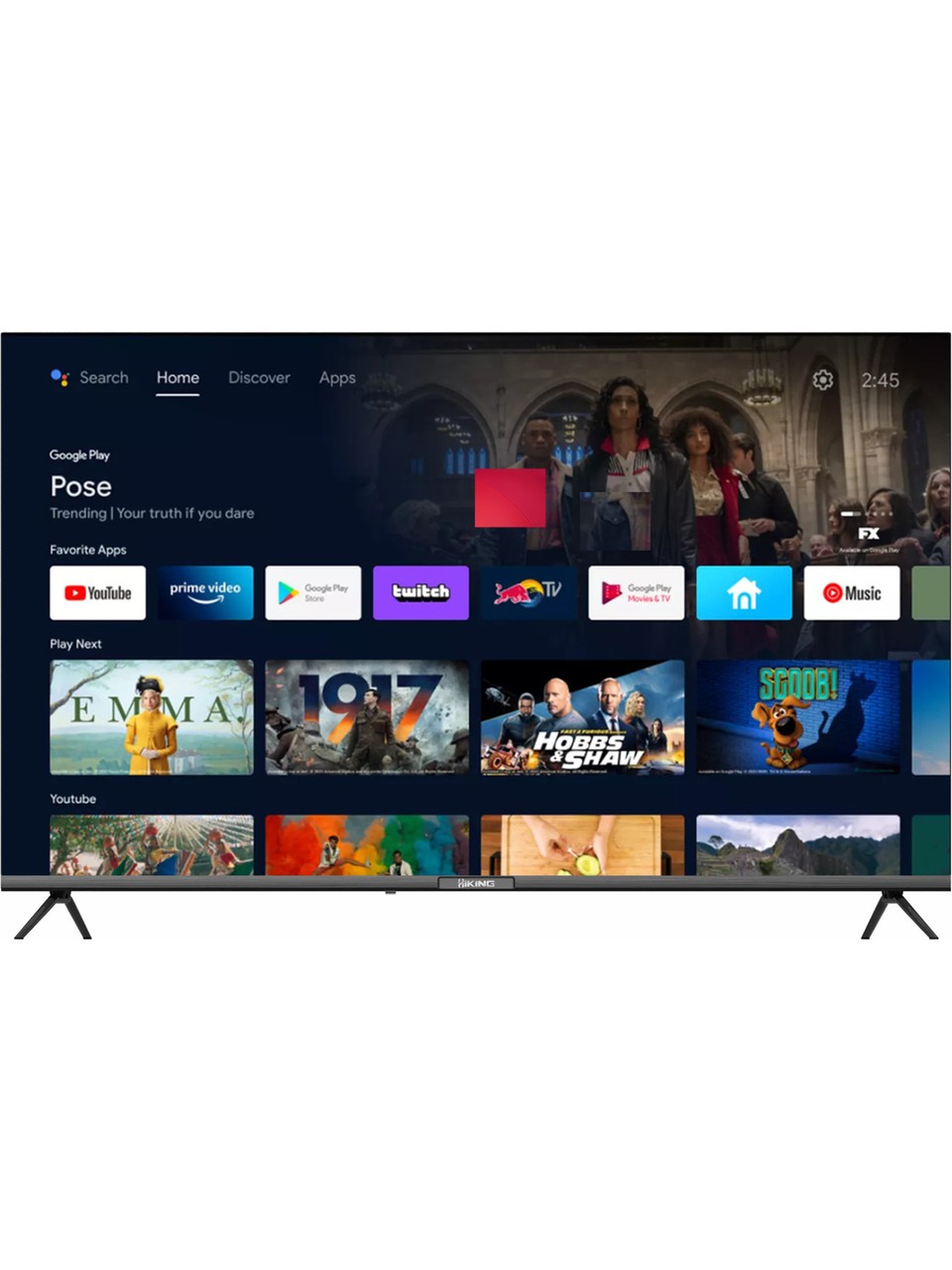 Hiking 55” 55HG25000 Google Qled Tv Görseli