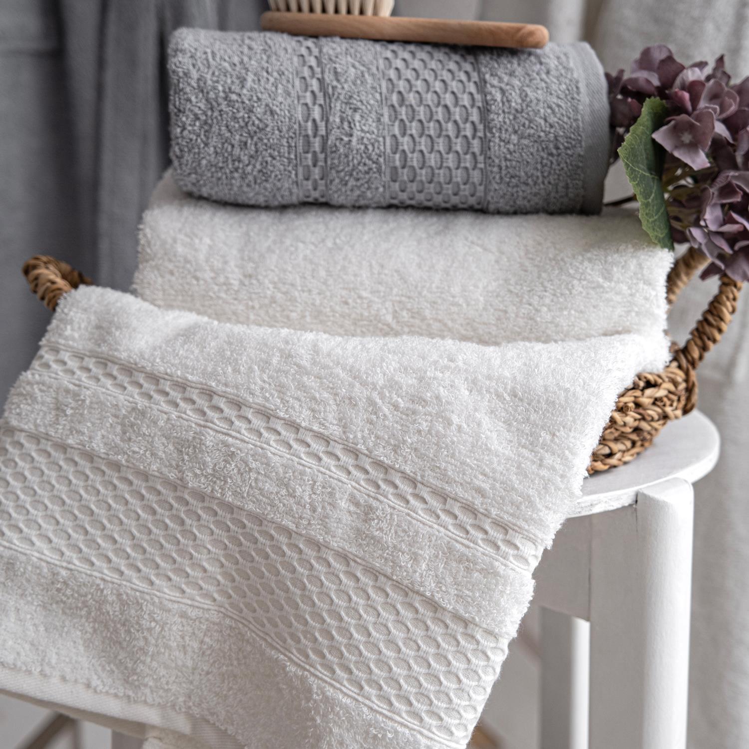 Schafer Home Arya Banyo Seti 6 Parça-Gri/Beyaz Görseli