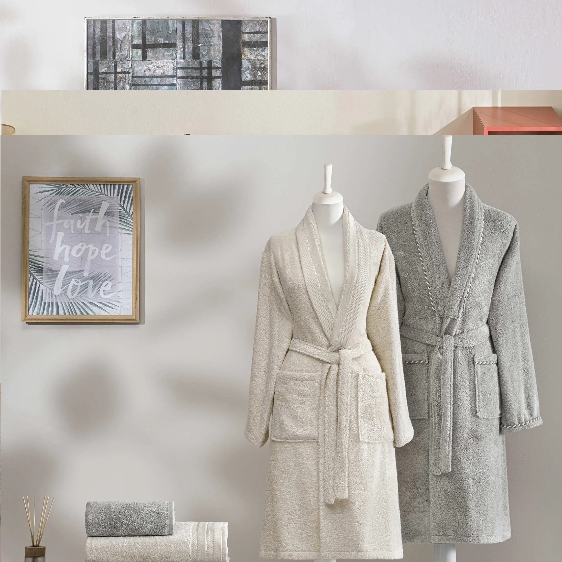 Taç 1500222683 Bamboo Cl. Aile Seti Shine Krem Taş