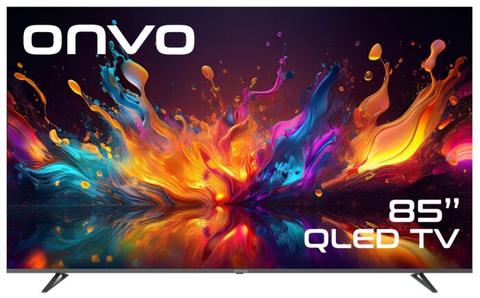 Onvo 85VQ90F3UA 85"  Uhd  Qled  Google Frameles Tv