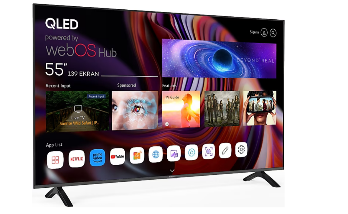 Sunny sn55quprl-w02m / Sn55qmn252c-s 55" Uhd 4k Webos Qled Tv