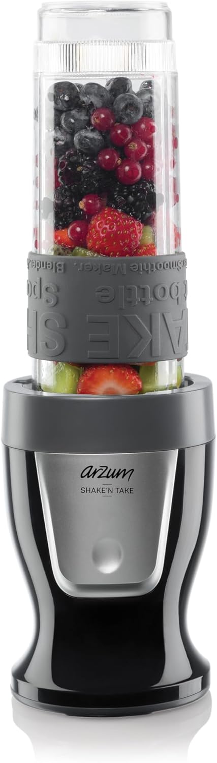 Arzum Ar1192-01 Shake'n Take Duo Kişisel Blender Siyah
