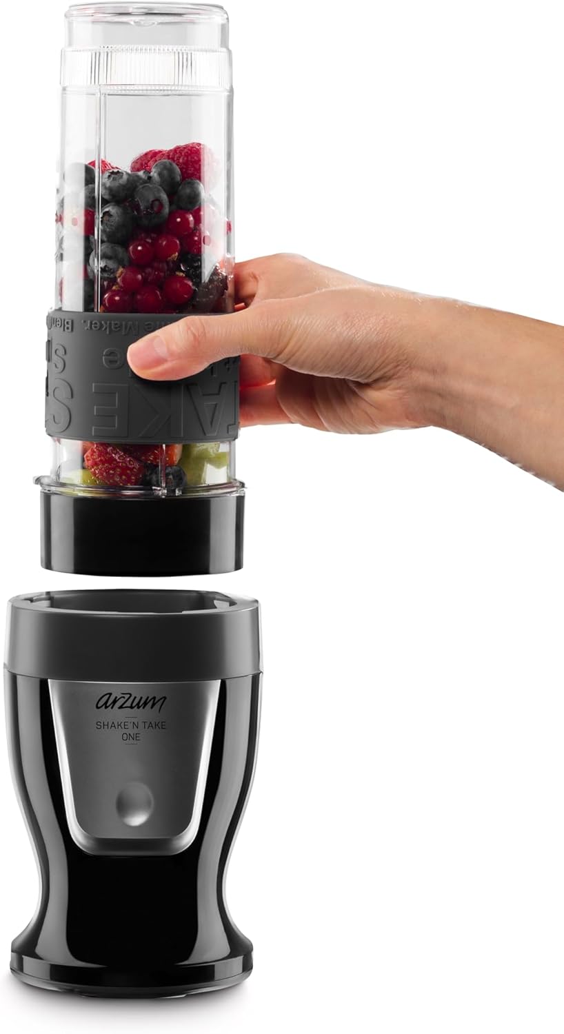 Arzum Ar1192-01 Shake'n Take Duo Kişisel Blender Siyah Görseli