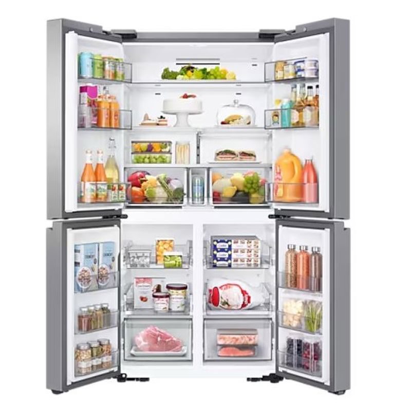 Samsung Rf65dg90besltr 650 Lt. Gardırop Tipi (4 Kapılı) No-frost Buzdolabı Inox Görseli