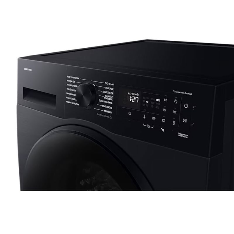 Samsung Wd11dg5b15bbah 11 Kg Yıkama 6 Kg Kurutma 1400 Devir Yapay Zeka Kurutmalı Çamaşır Makinesi Görseli