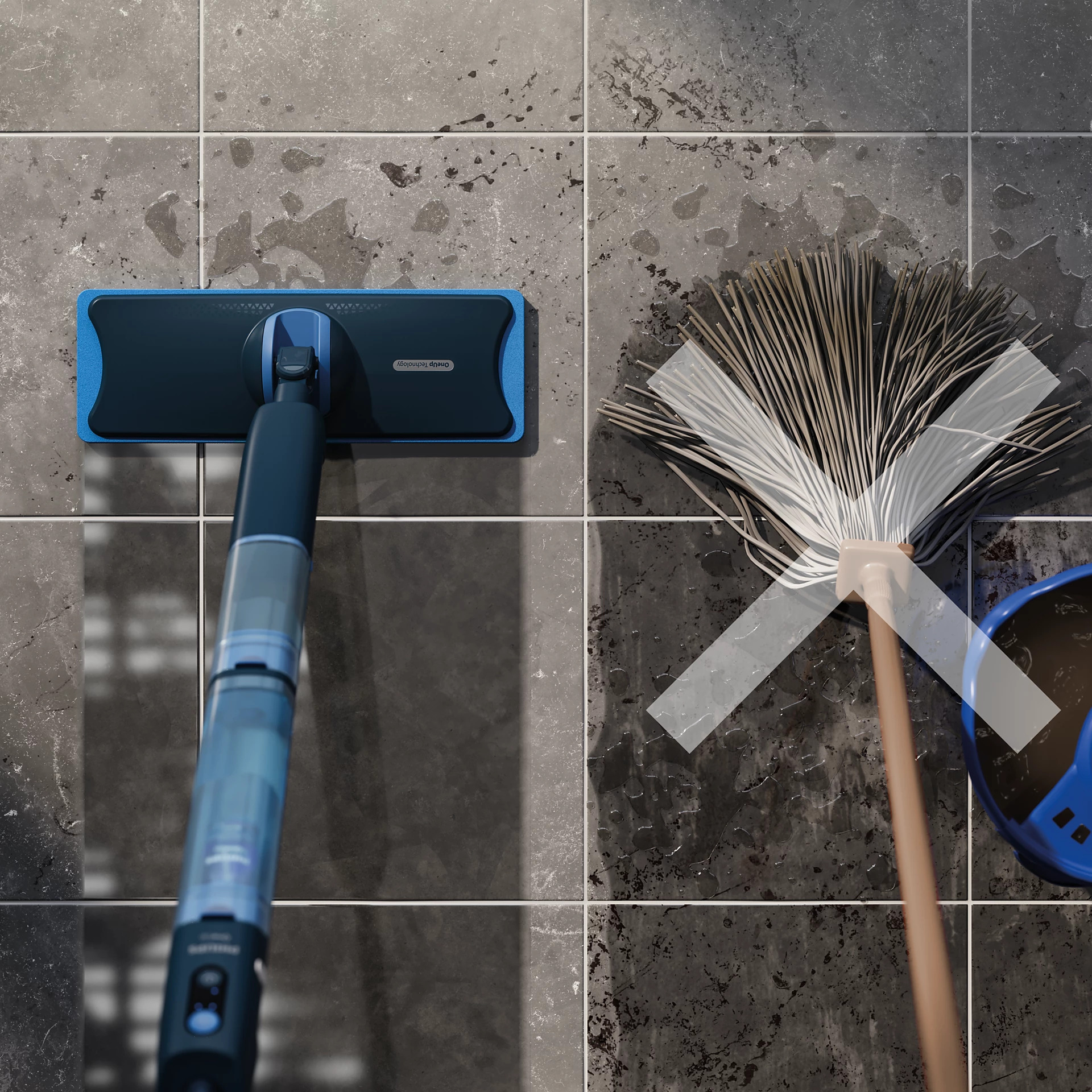 Philips Oneup 5000 Serisi Xv5113/01 Elektrikli Mop Görseli