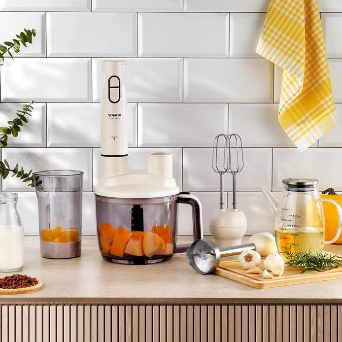 Schafer Chef Blend Mega Blender Set-krem
