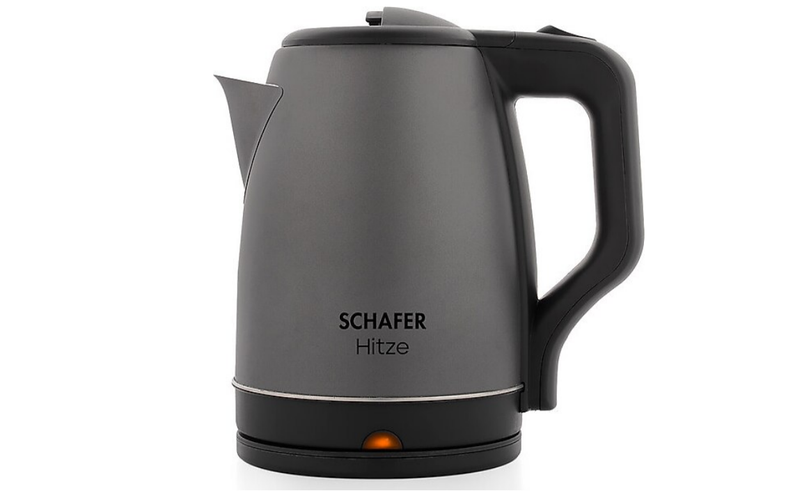 Schafer Hitze Paslanmaz Çelik Su Isıtıcı (kettle)-antrasit