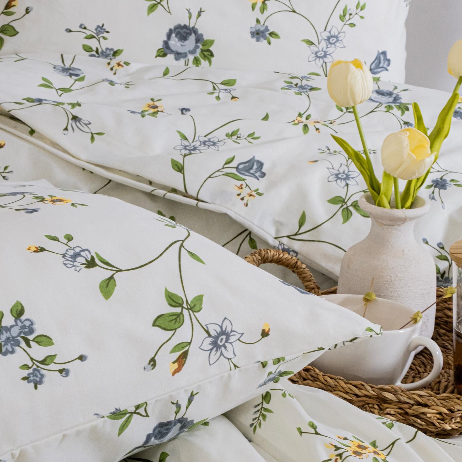 Schafer Home Flora Çift Kişilik Nevresim Takımı 4 Parça Görseli