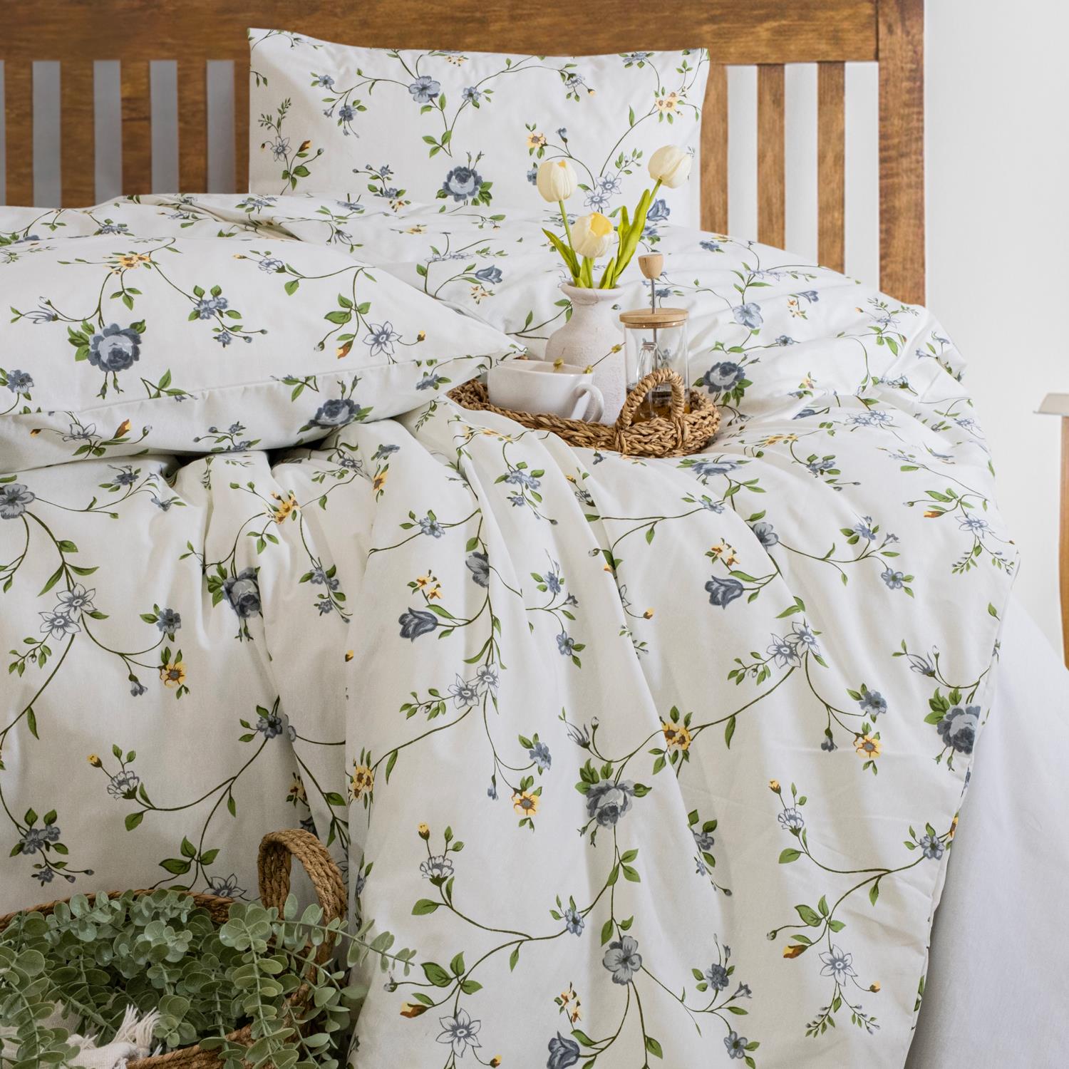 Schafer Home Flora Çift Kişilik Nevresim Takımı 4 Parça