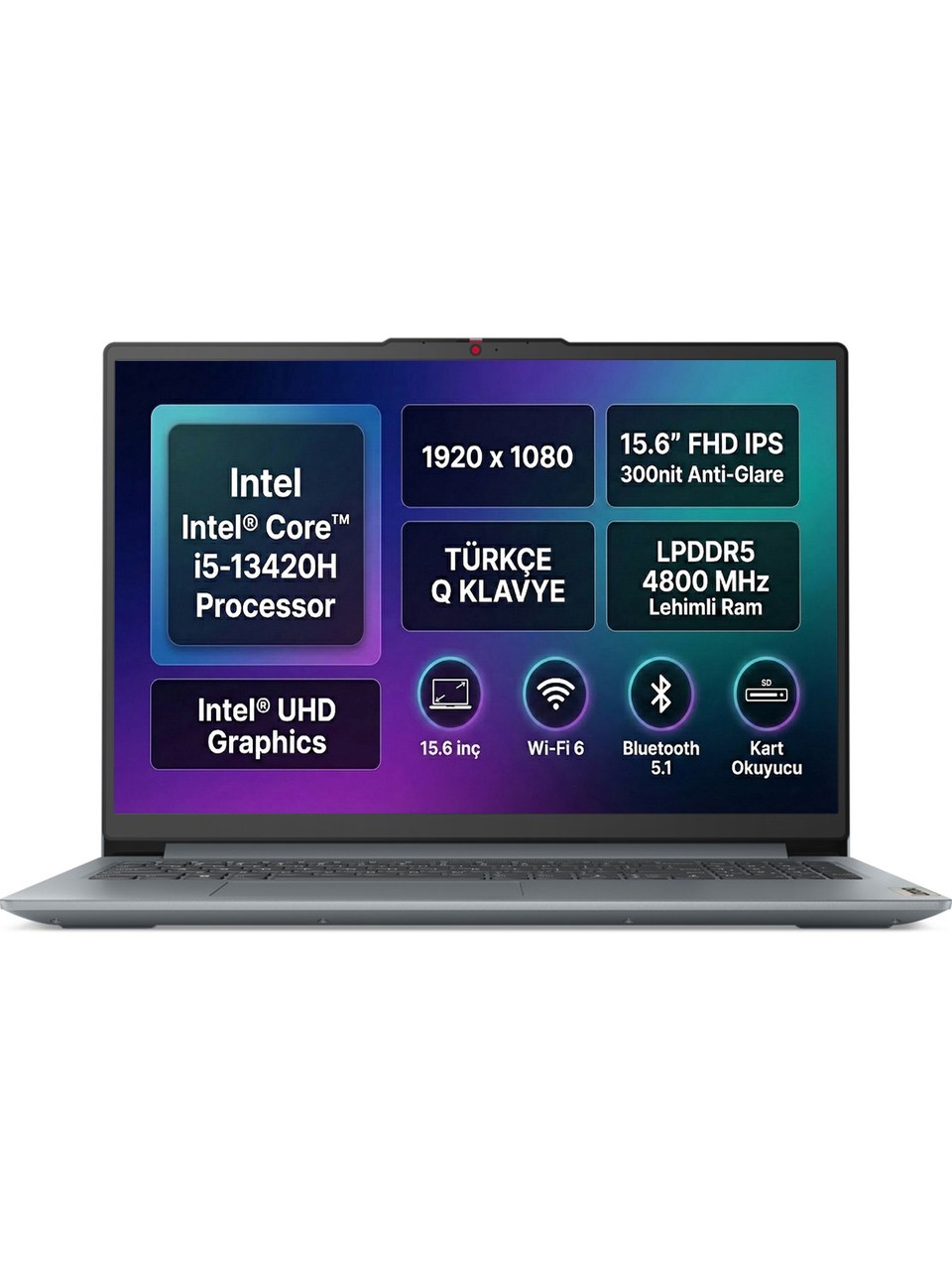 Lenovo IdeaPad Slim 3 83EM00C7TR i5 13420H 8GB 512GB SSD Freedos 15.6