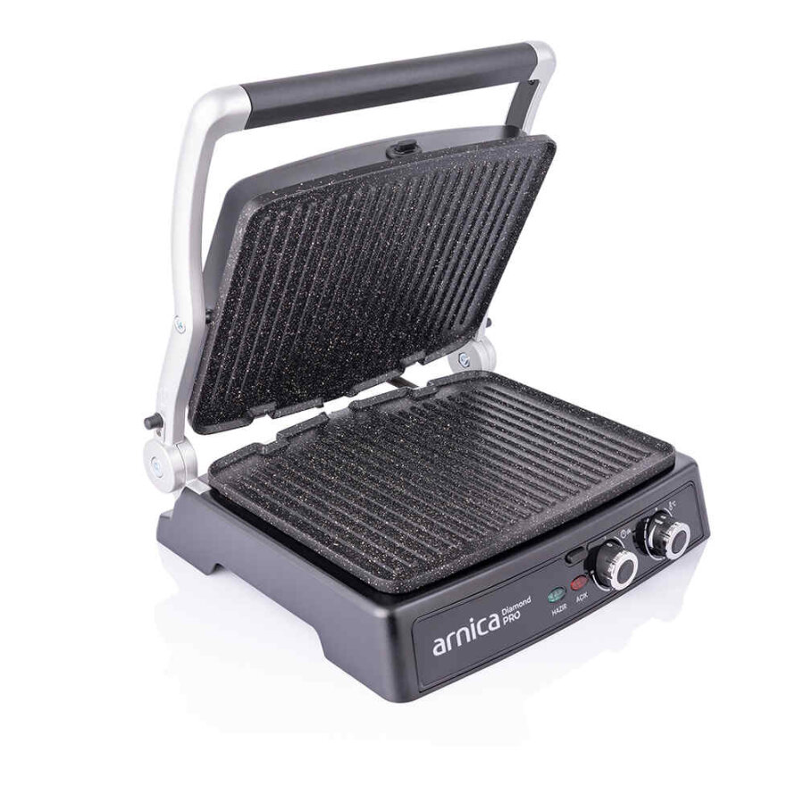 Arnica Gh26411 Dıamond Pro Tost Makinesi Siyah Görseli