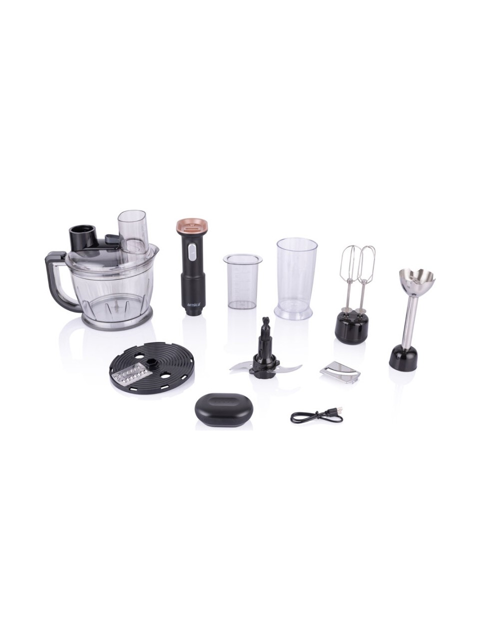 Arnica Gh21760 Smart Pro Rendeli Blender Seti Şarjlı Görseli