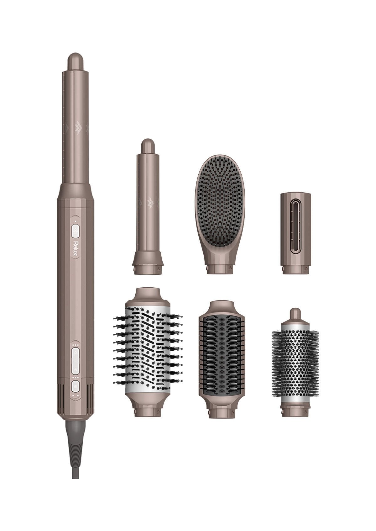 Relux Rms9200B Aeroflex 7in1 Saç Şekillendirici Bej