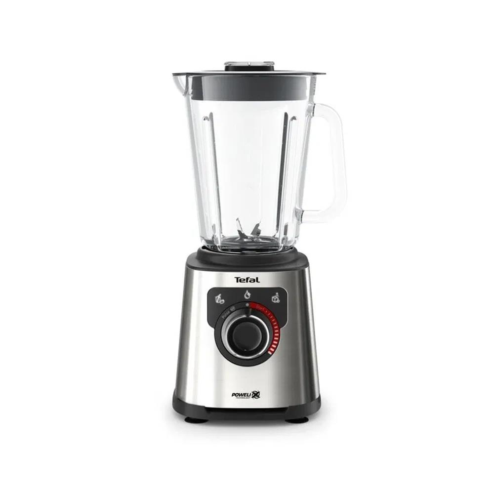 Tefal Perfect Mix+ Cam Sürahili Yüksek Hızlı Blender 1200W SS/Koyu Gri 