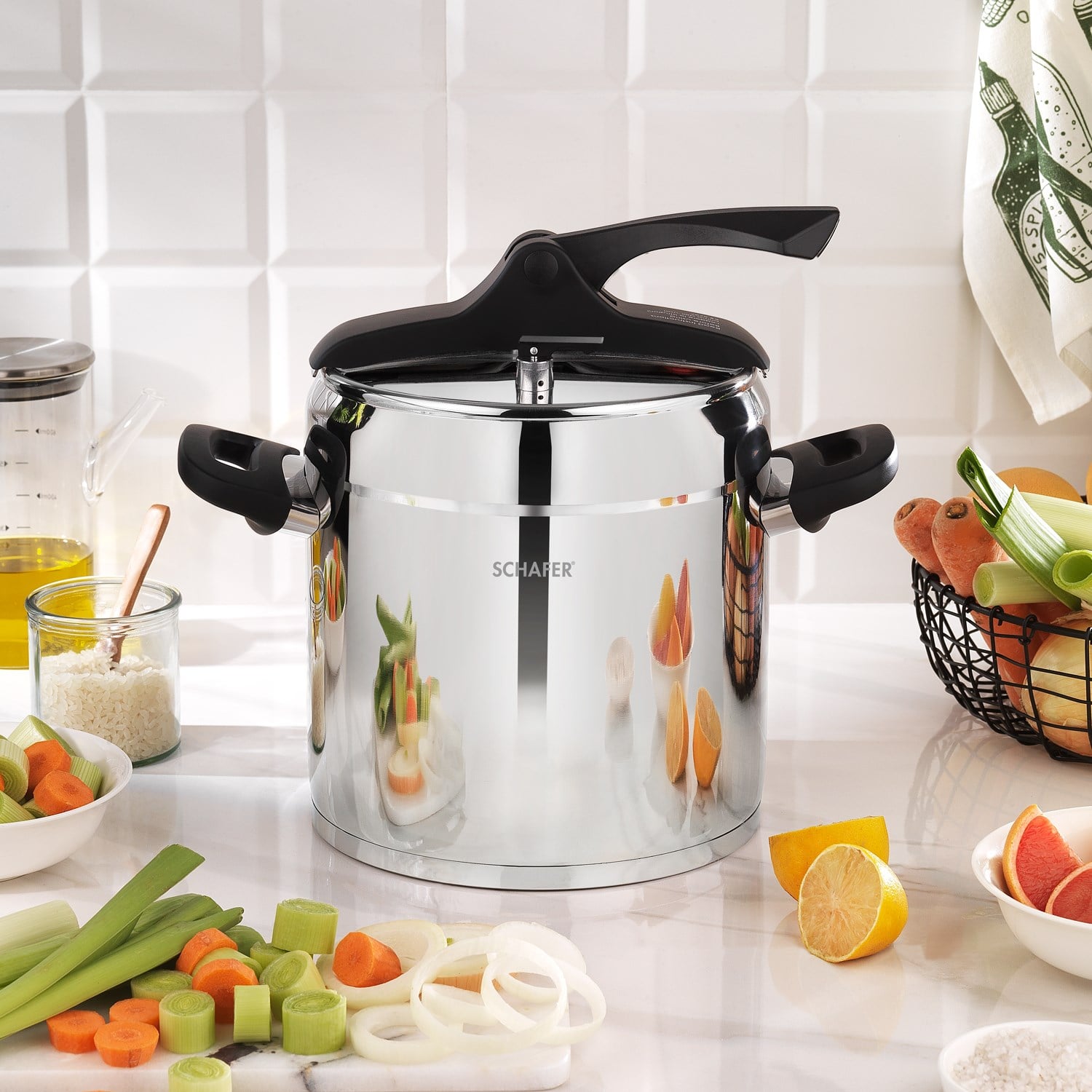 Schafer Classic Pro Düdüklü 8 Lt