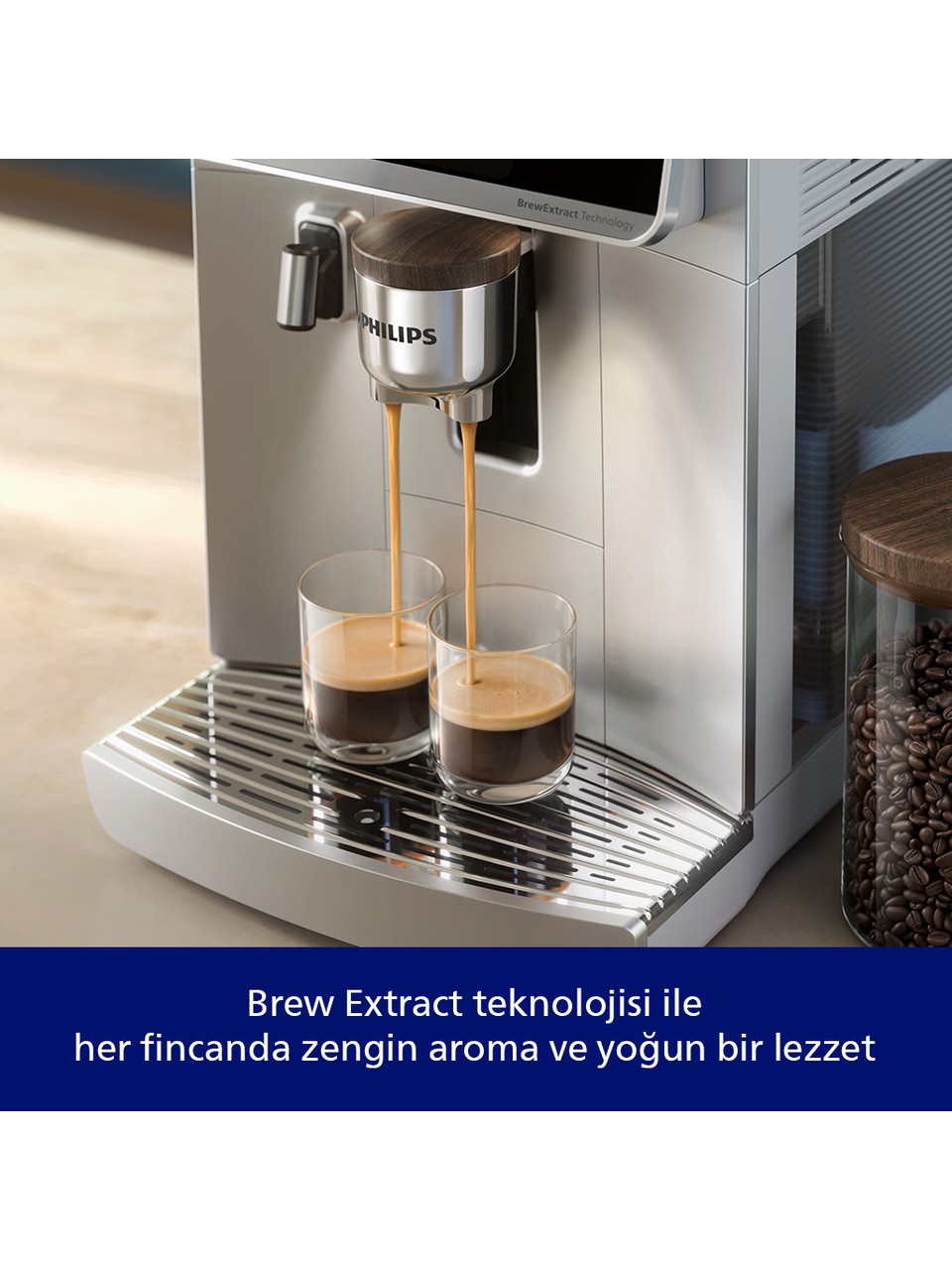 Philips Ep8757/20 Cafe Aromis Premium Otomatik Espresso Makinesi Görseli