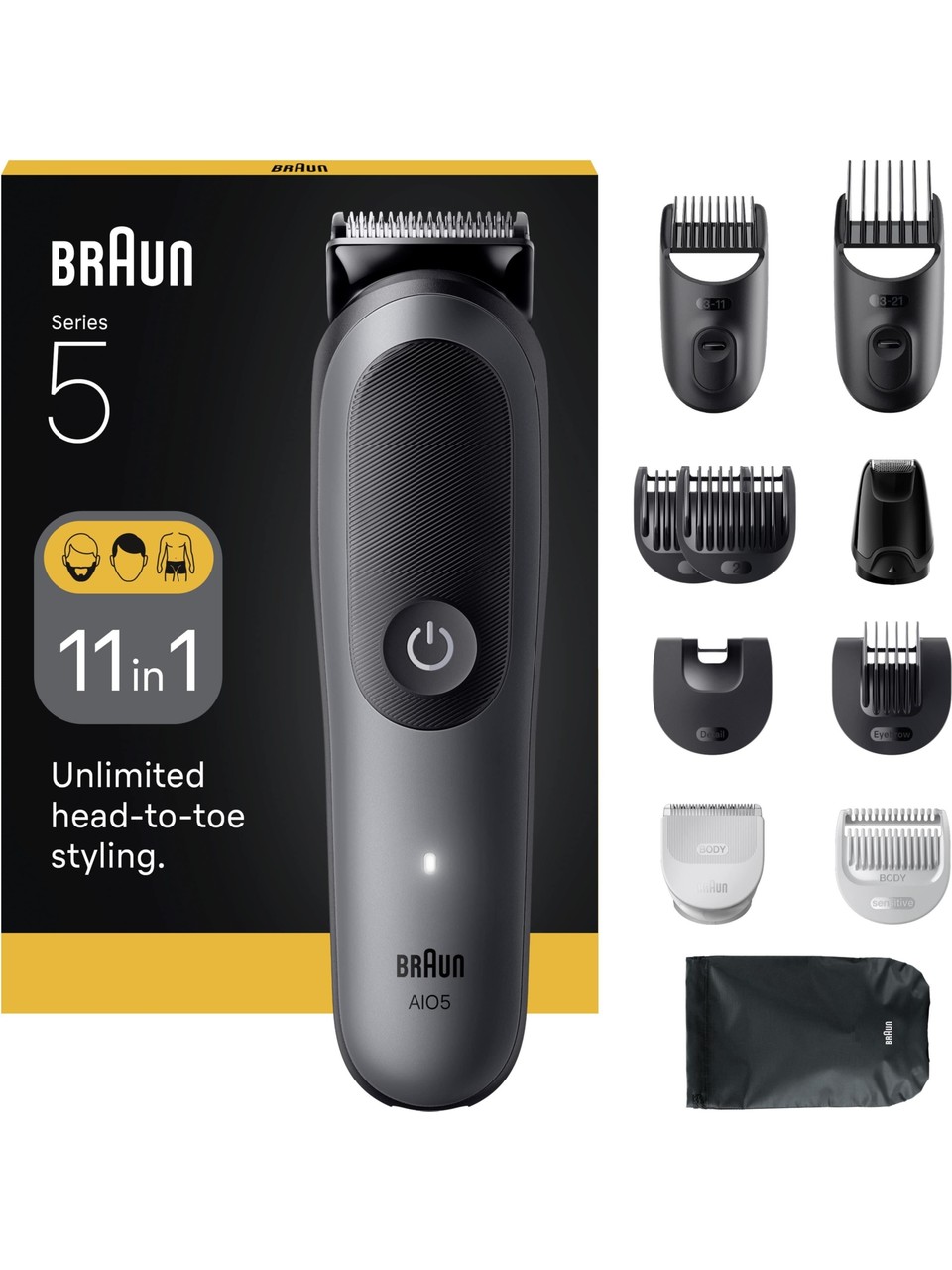 Braun Series5 Aıo5560 11'i 1 Arada Erkek Bakım Seti