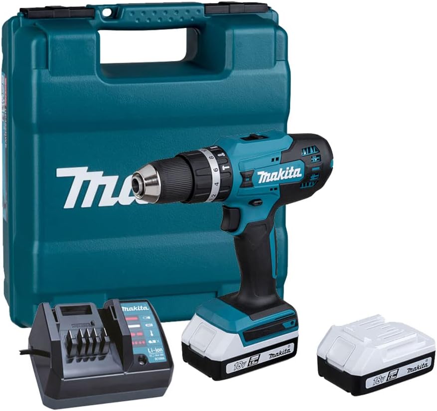 Makita HP488D002 Çift Akülü 1.5 Ah Darbeli Matkap