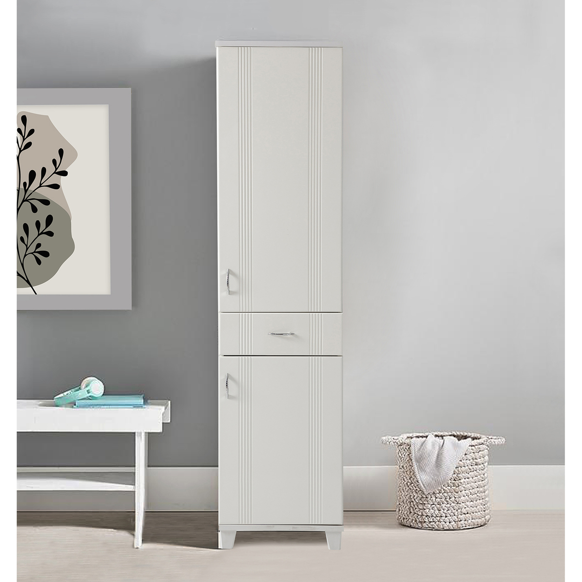 Sembol S 185 Lake Kapaklı Dolap 180x45x40 Görseli