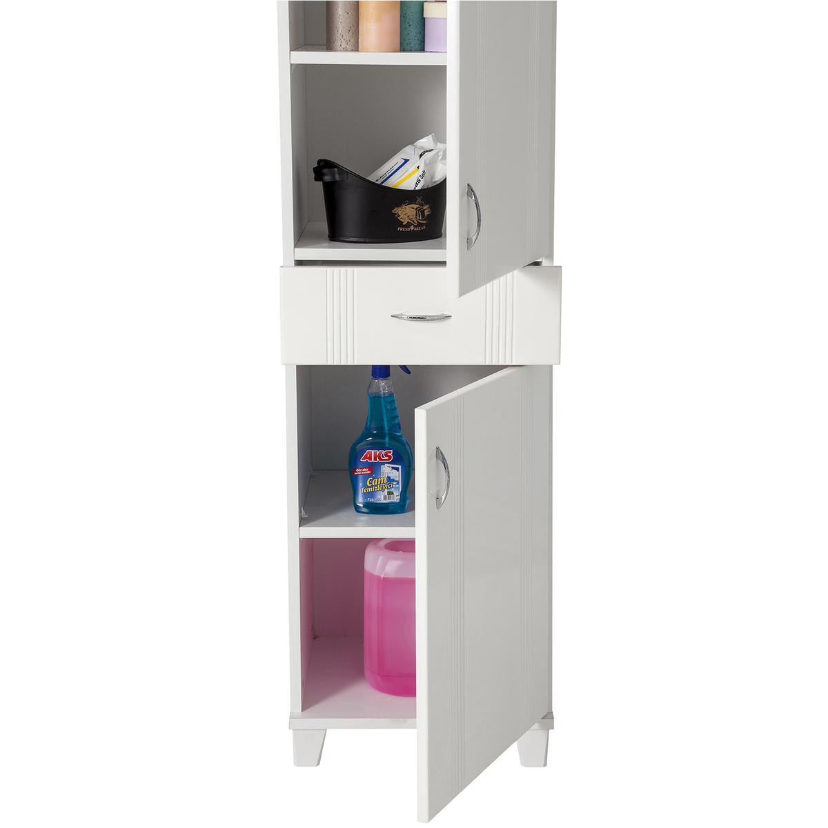 Sembol S 185 Lake Kapaklı Dolap 180x45x40 Görseli