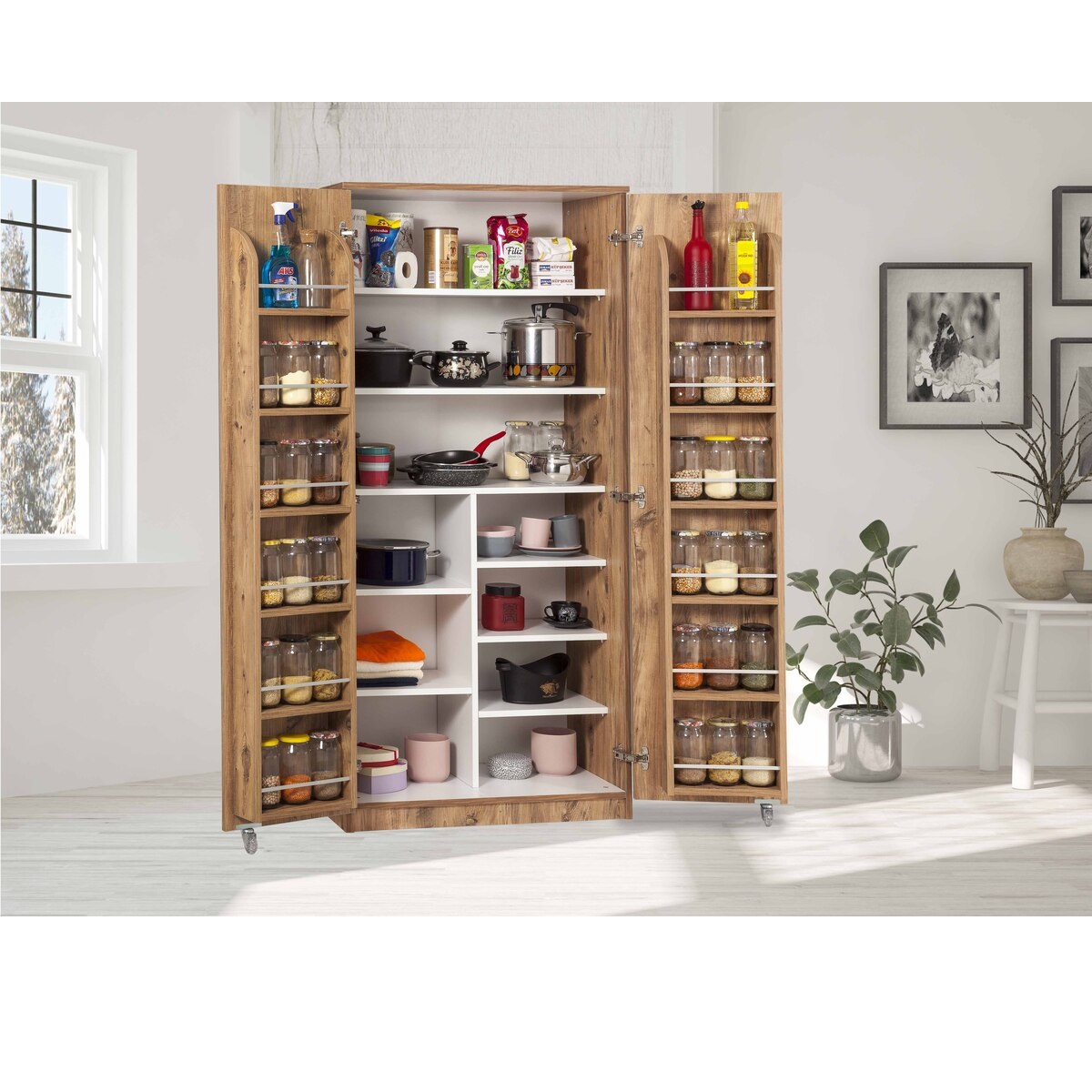 Sembol Kd 02 Kiler Dolabı 2 Kapılı 165 ( A )1830x862x469 Görseli