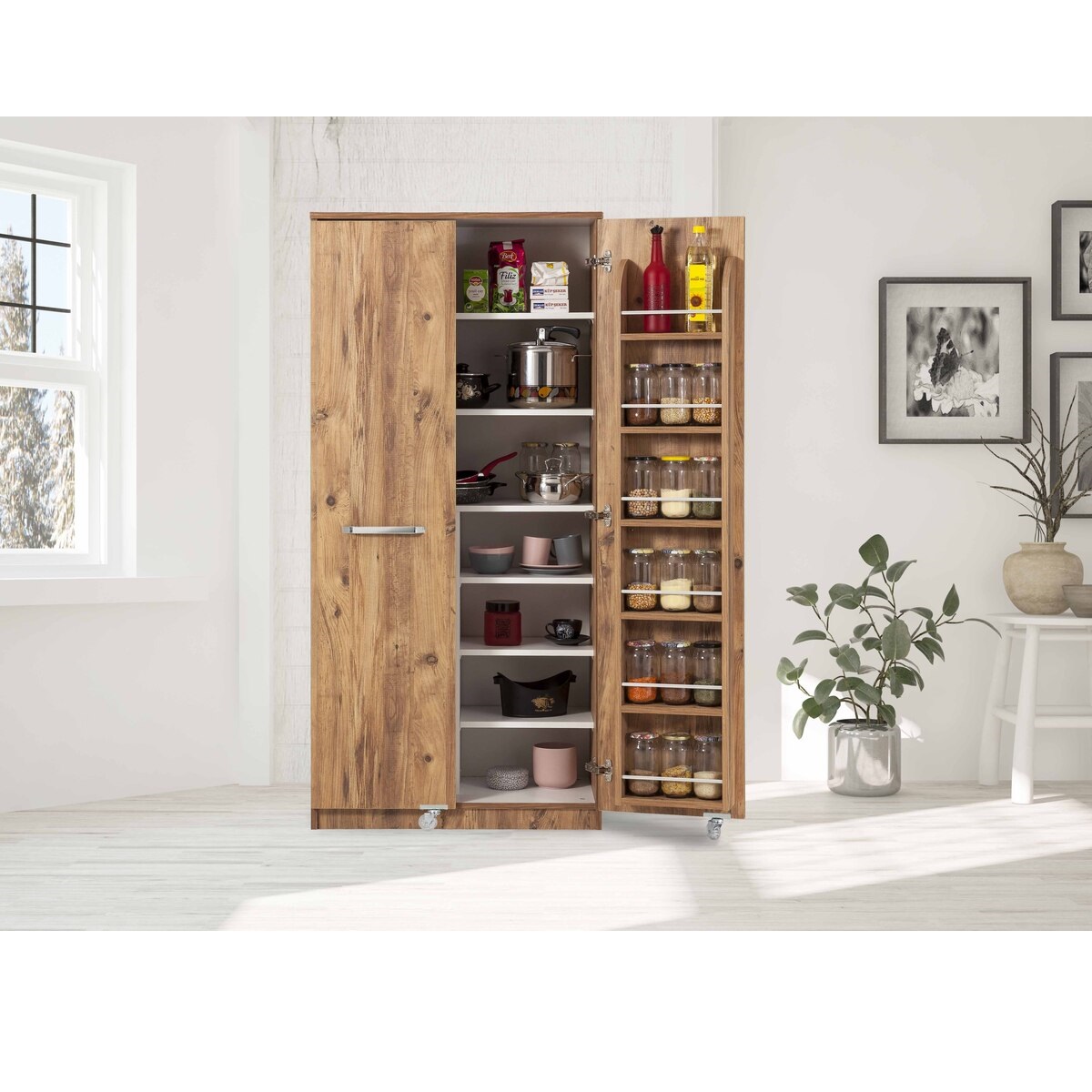 Sembol Kd 02 Kiler Dolabı 2 Kapılı 165 ( A )1830x862x469 Görseli