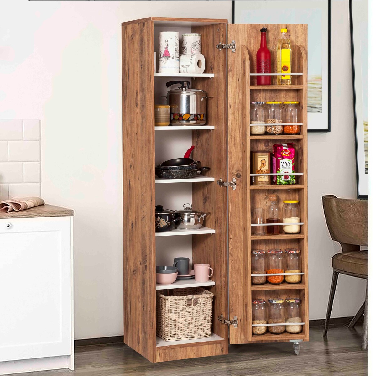 Sembol Kd 03 Kiler Dolabı Tek Kapılı 165 ( A ) 1830x442x469 Görseli