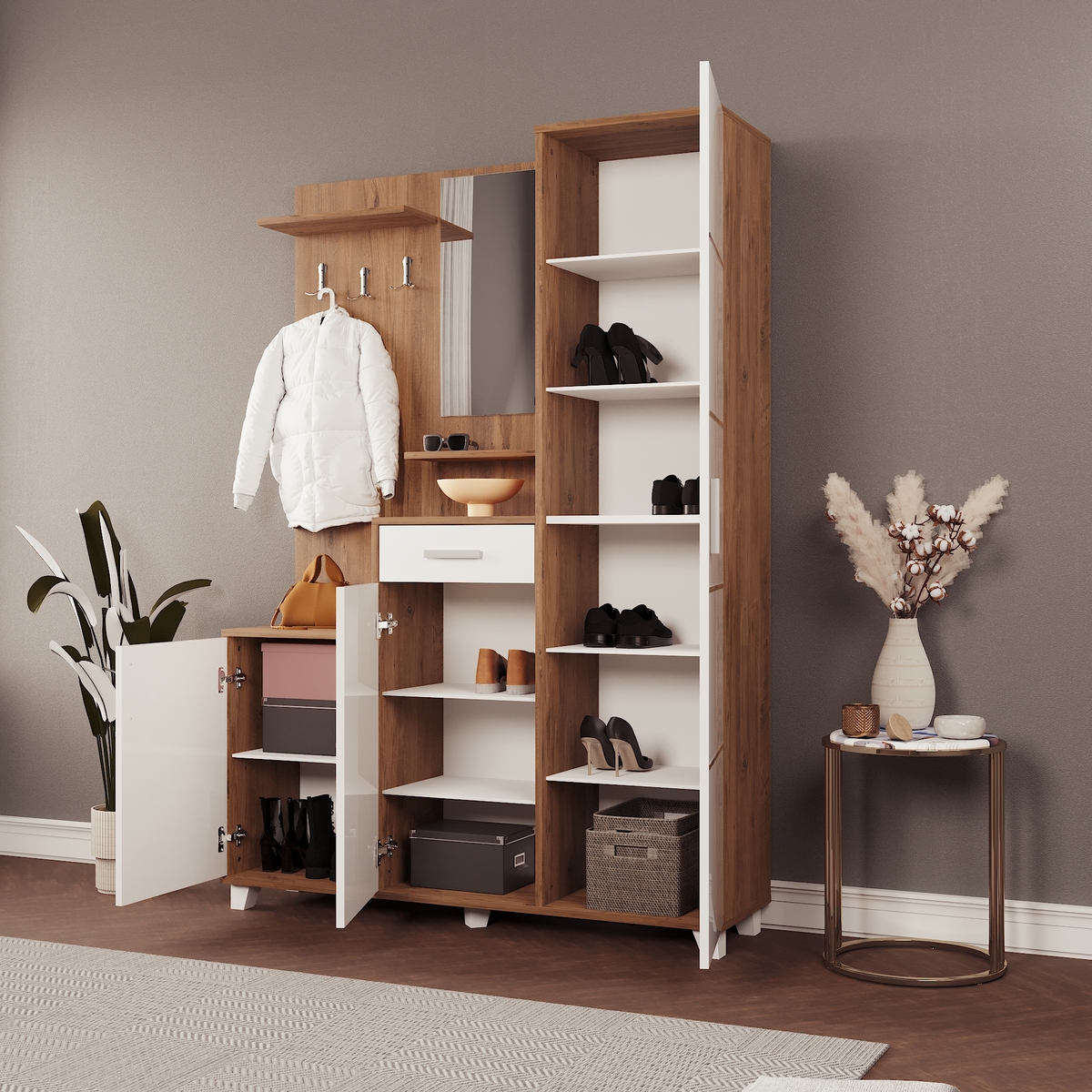 Sembol Alba 135 Portmanto Alba 135 Cm. 135x195x40 Görseli