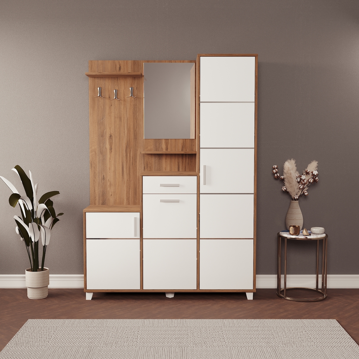Sembol Alba 135 Portmanto Alba 135 Cm. 135x195x40