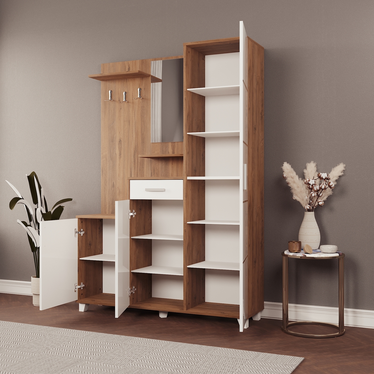 Sembol Alba 135 Portmanto Alba 135 Cm. 135x195x40 Görseli