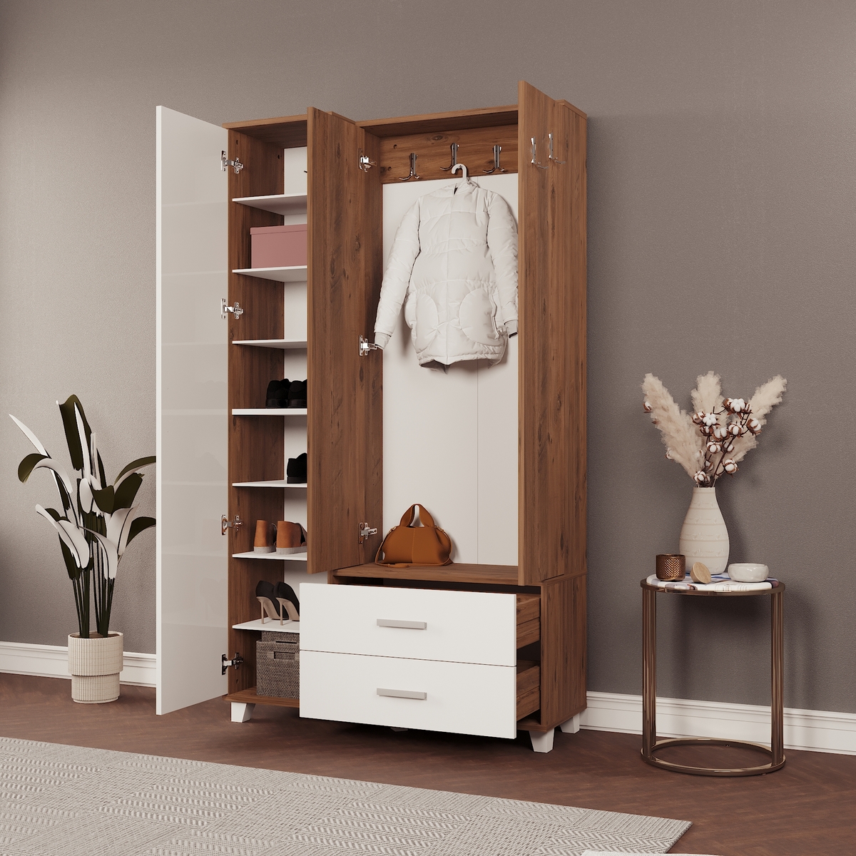 Sembol Serra 110 Portmanto Serra 110 Cm. 110x195x40 Görseli