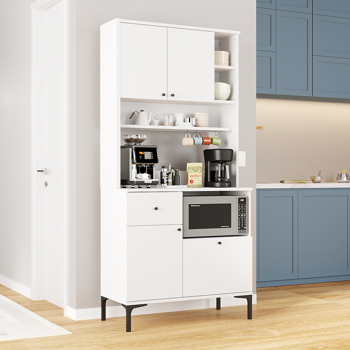 Sembol Bng B Bango Kahve Köşesi Beyaz 142x90x42