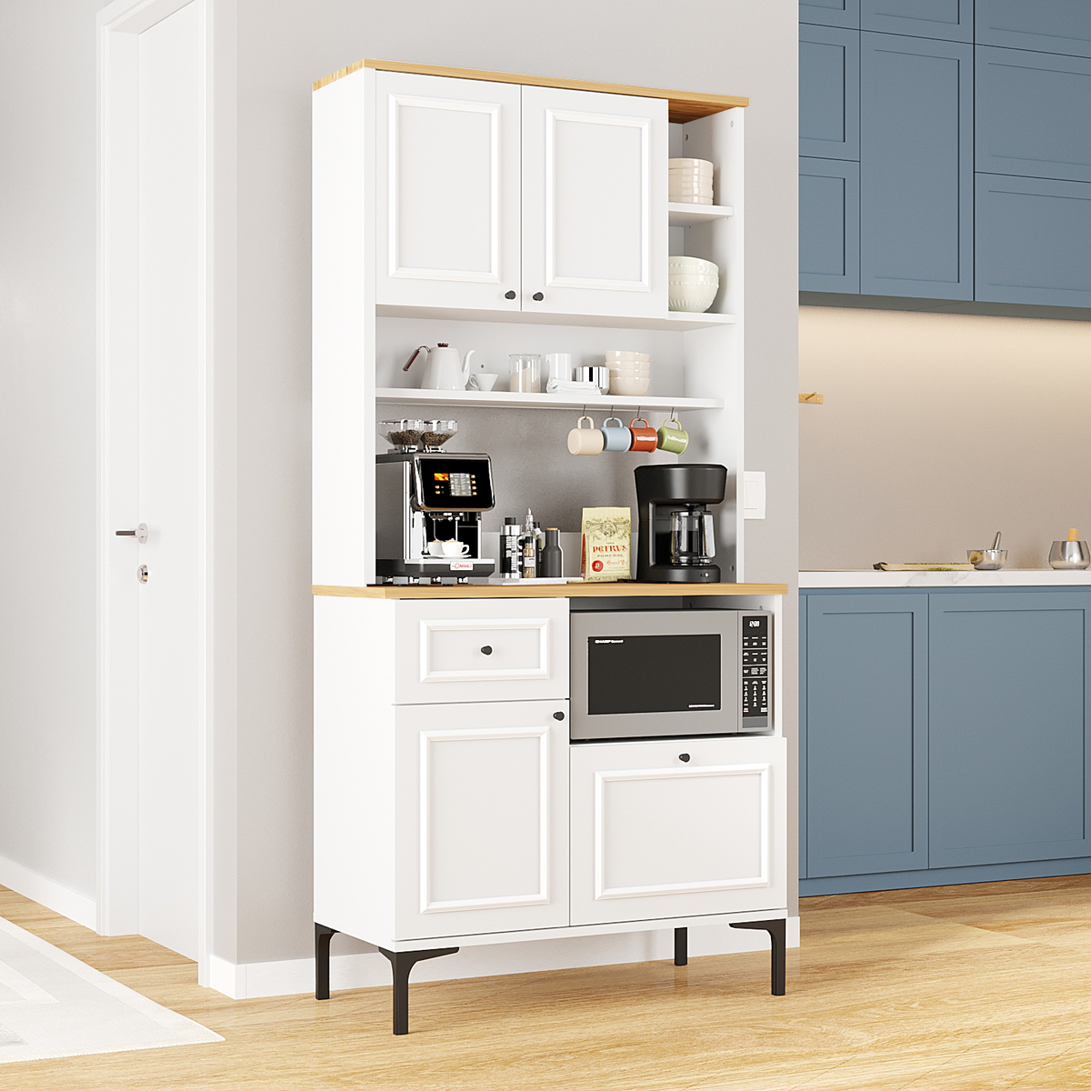 Sembol Bng C Bango Çitali Kahve Köşesi Atlantik Beyaz 142x90x42 Görseli