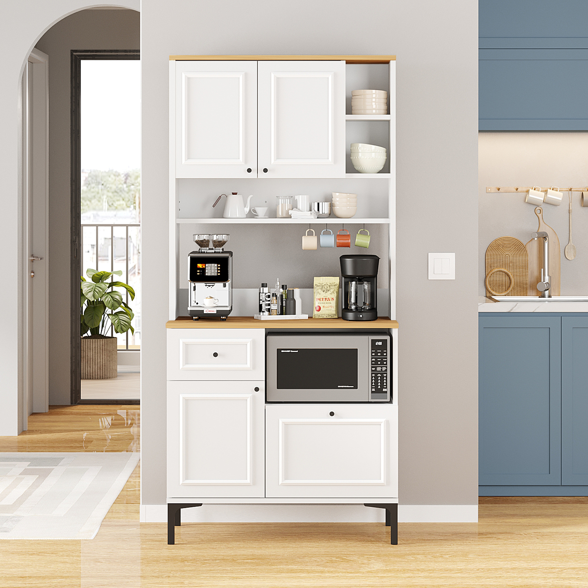 Sembol Bng C Bango Çitali Kahve Köşesi Atlantik Beyaz 142x90x42