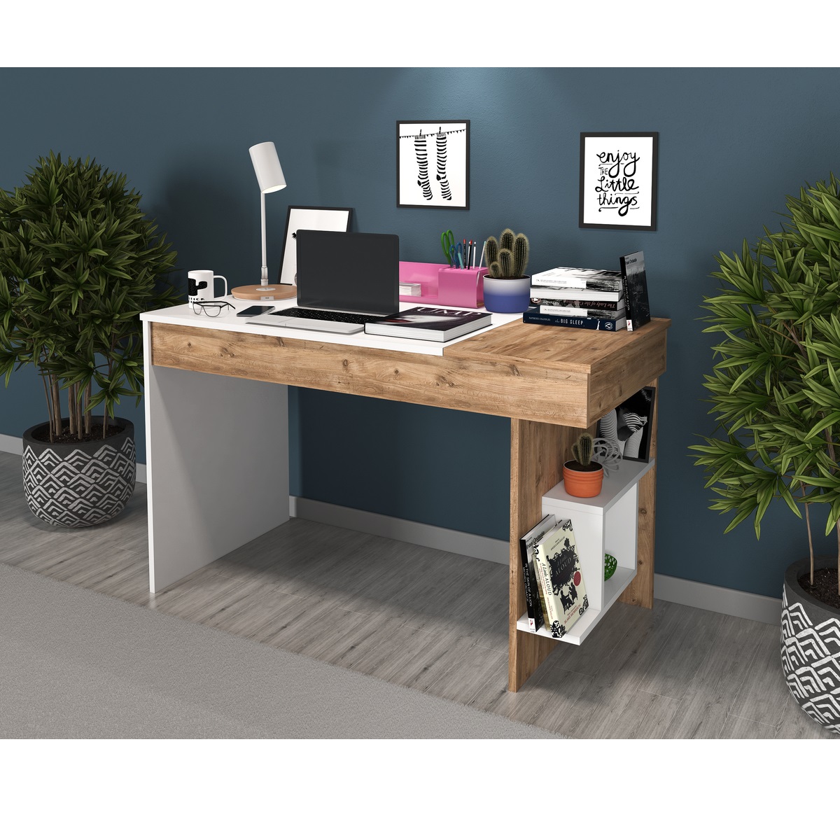Sembol Hidden Çekmeceli Çalışma Masası 120x60x77 Görseli