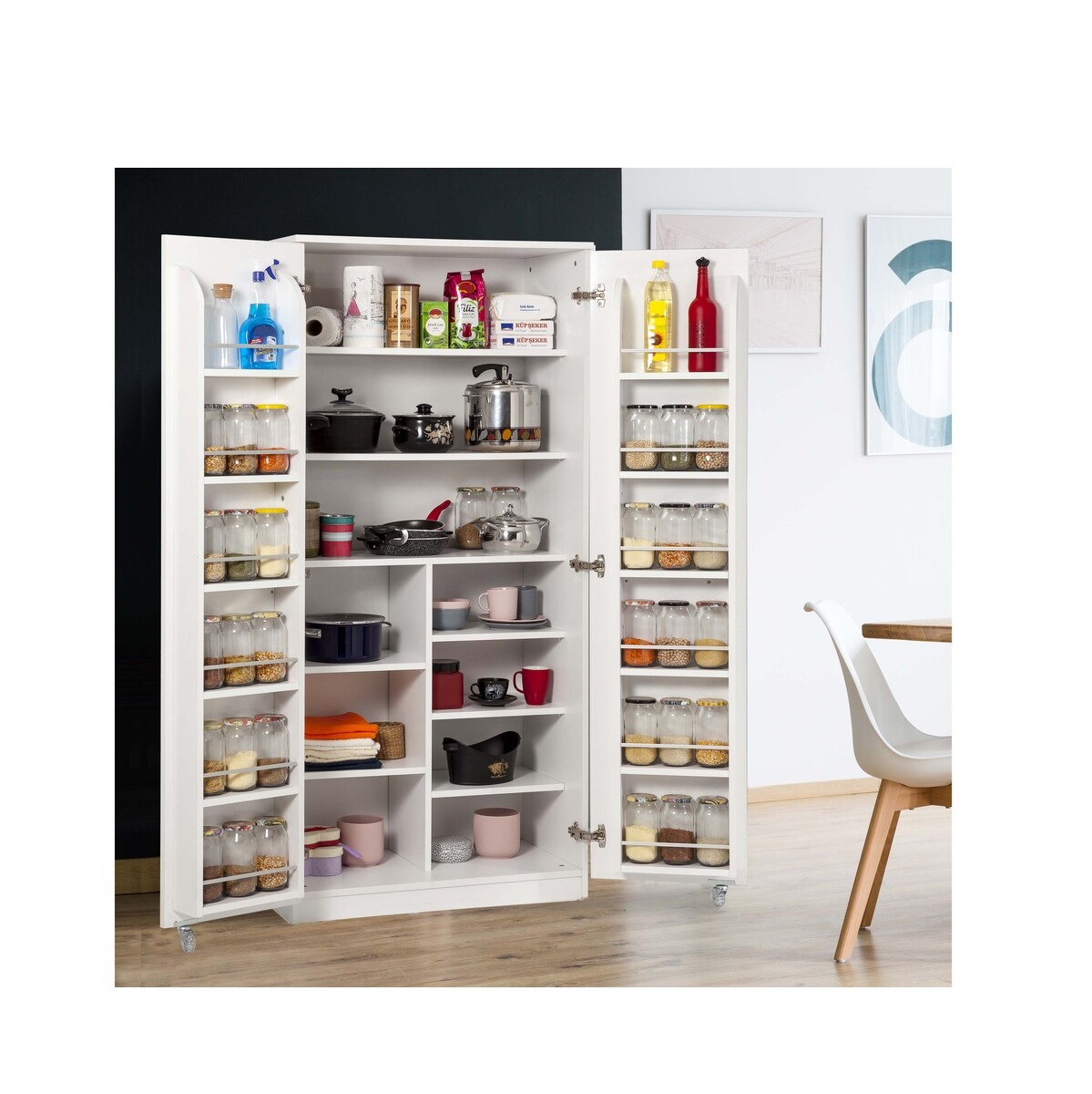 Sembol Kd 02 Kiler Dolabı 2 Kapılı 165 ( B )1830x862x469 Görseli