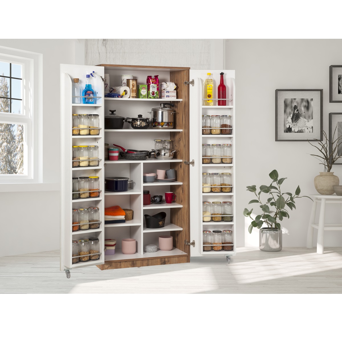 Sembol Kd 02 Kiler Dolabı 2 Kapılı 165 ( AB )1830x862x469 Görseli