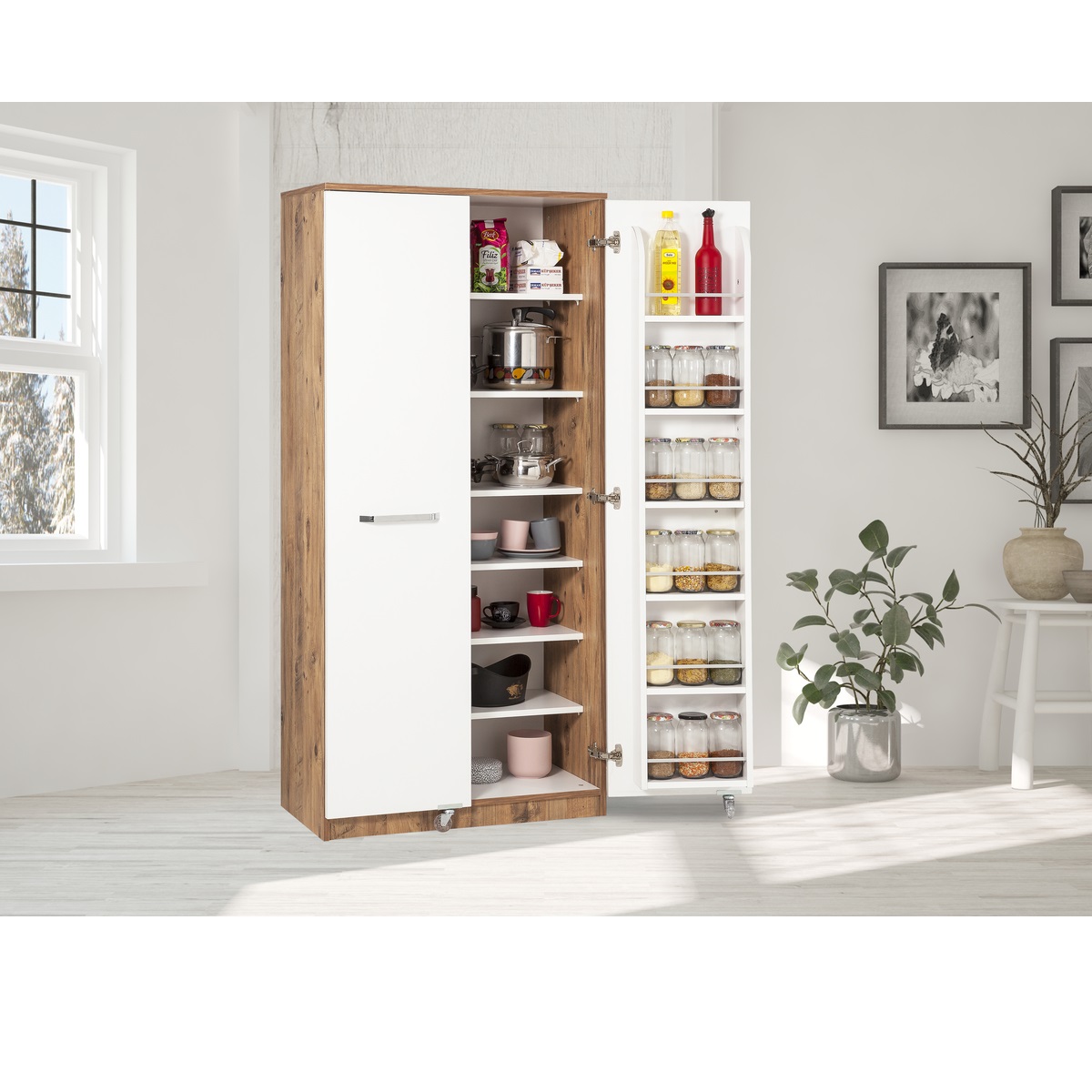 Sembol Kd 02 Kiler Dolabı 2 Kapılı 165 ( AB )1830x862x469 Görseli