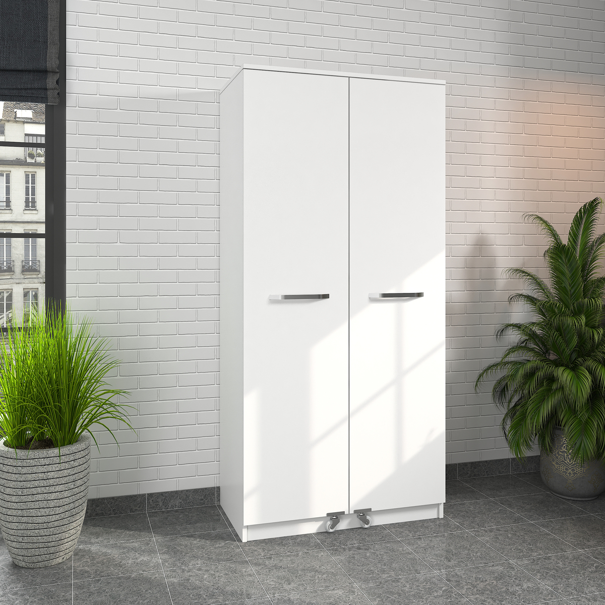 Sembol Kd 10 Kiler Dolabı 2 Kapılı 90 6 Çekmeceli ( B ) 1830x862x469