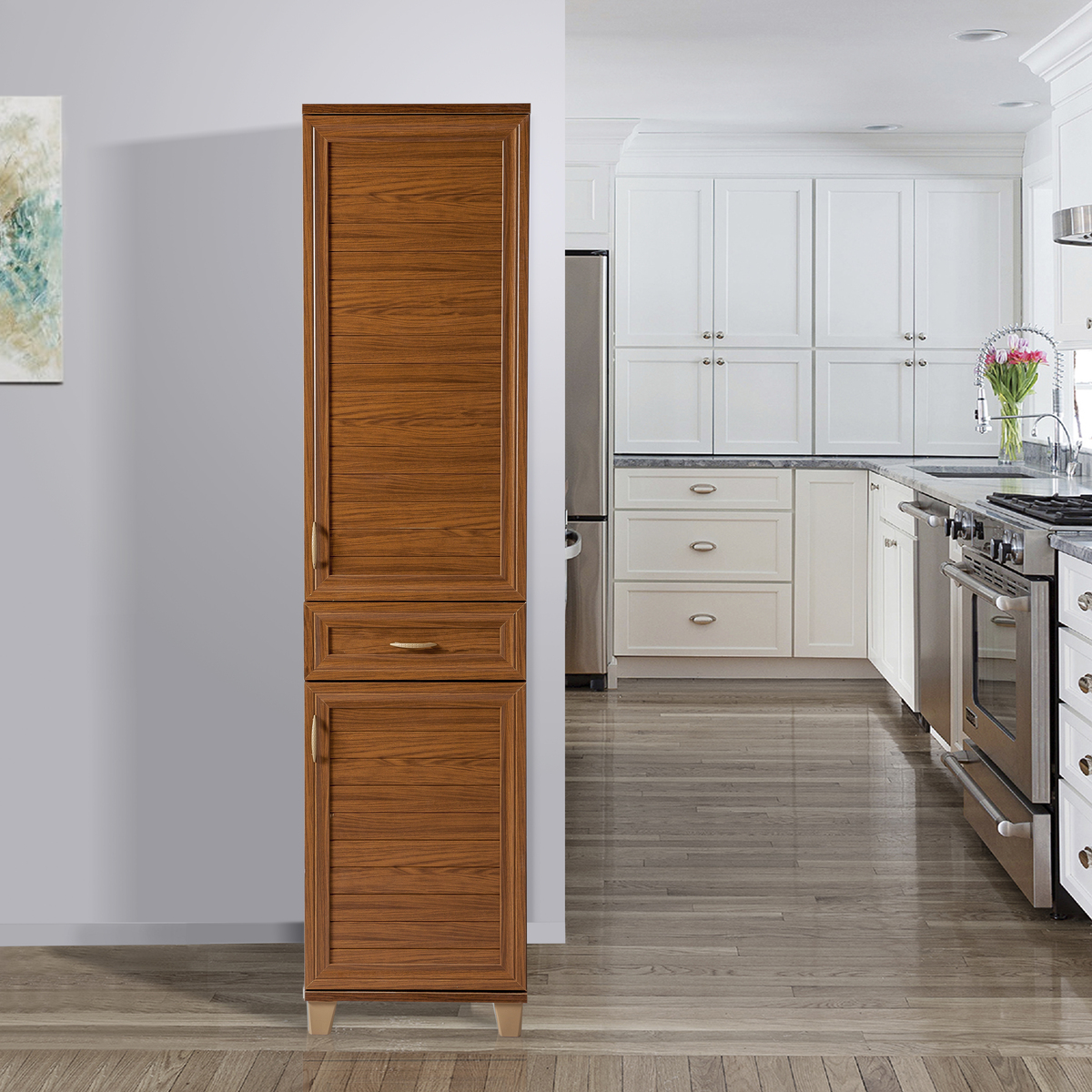 Sembol P 1085 Tek Çekmeceli - 2 Kapaklı Dolap ( C ) 180x45x40
