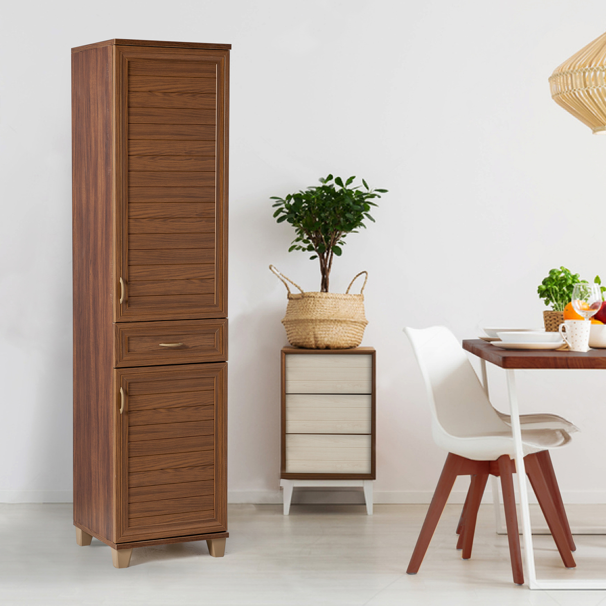 Sembol P 1085 Tek Çekmeceli - 2 Kapaklı Dolap ( C ) 180x45x40 Görseli