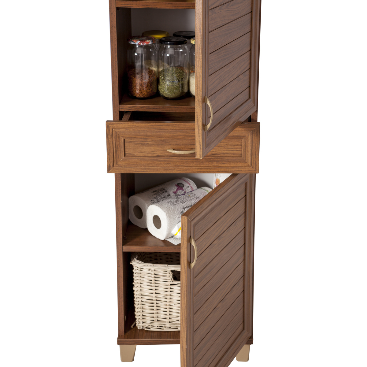 Sembol P 1085 Tek Çekmeceli - 2 Kapaklı Dolap ( C ) 180x45x40 Görseli