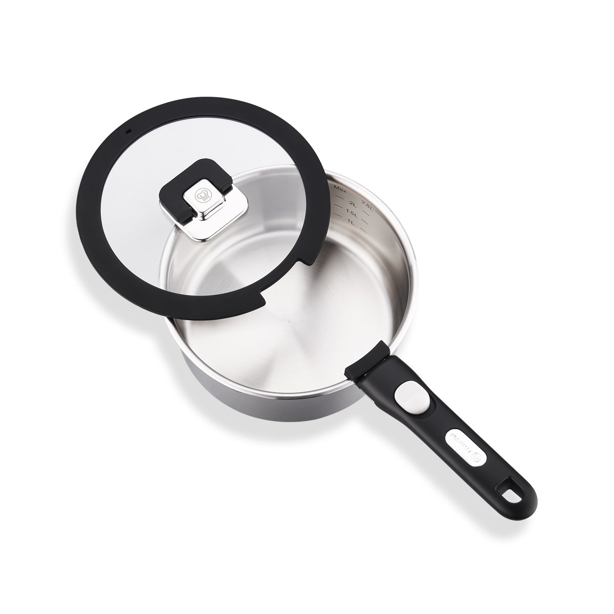 Korkmaz A2790 Verso 12 Parça Tencere Seti Siyah Görseli