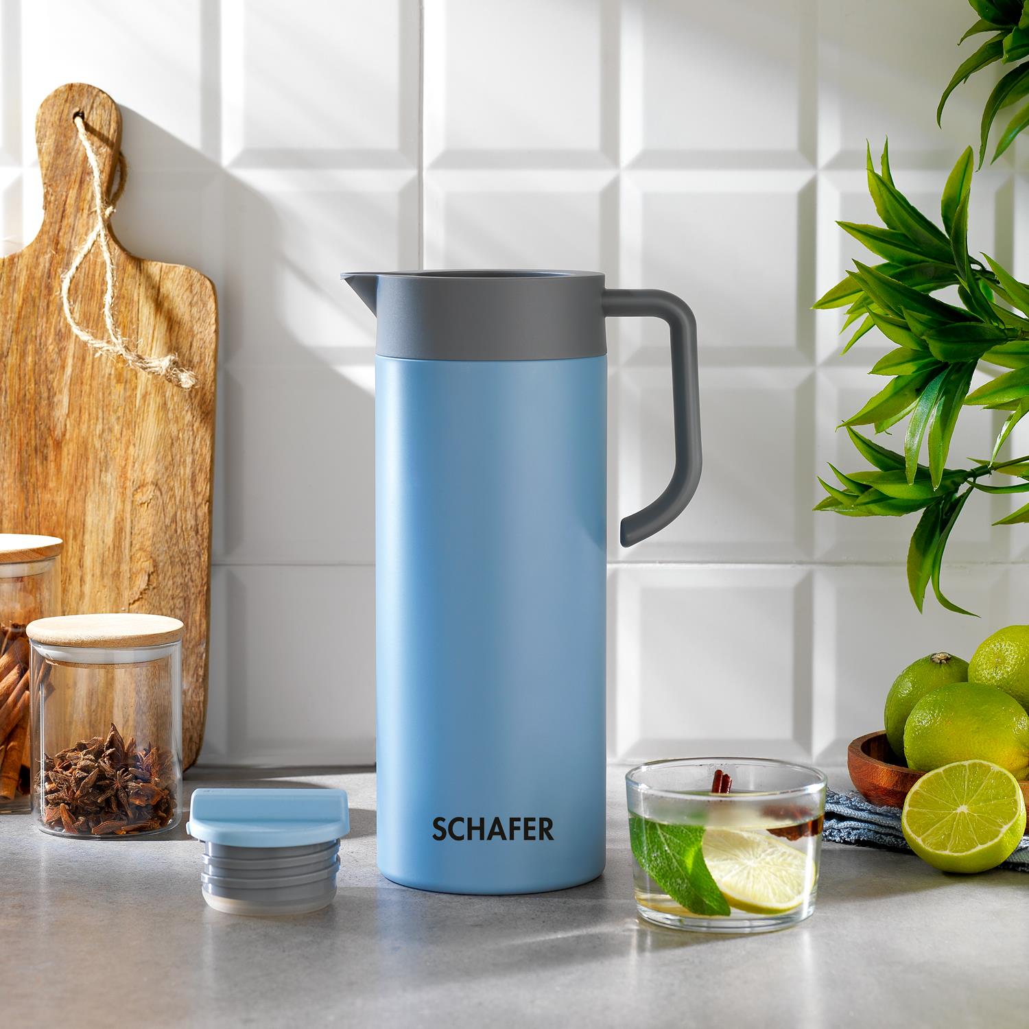 Schafer Click Termos 1.3 L-mavi