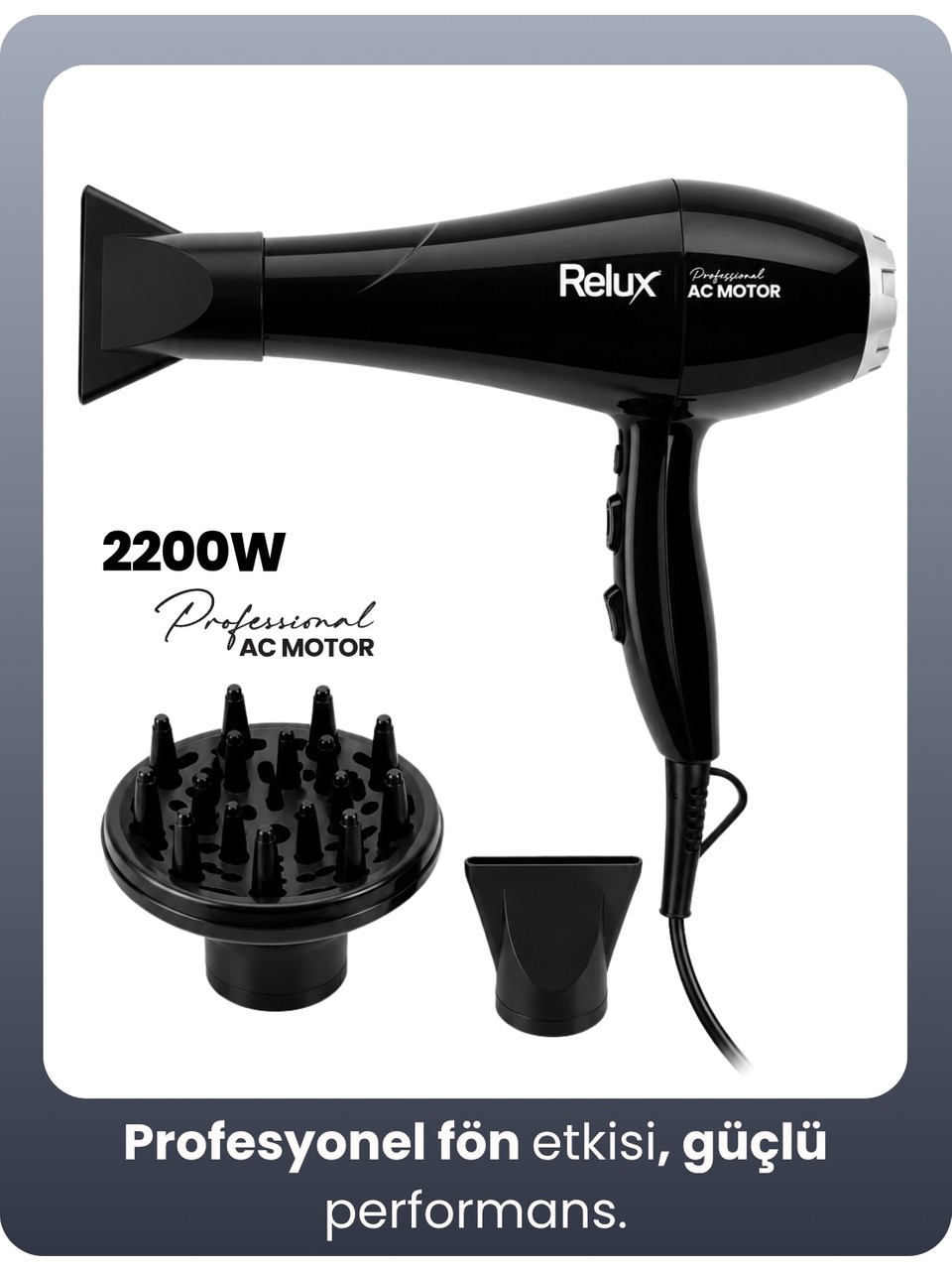 Relux Rhd2200 Saç Kurutma Makinesi