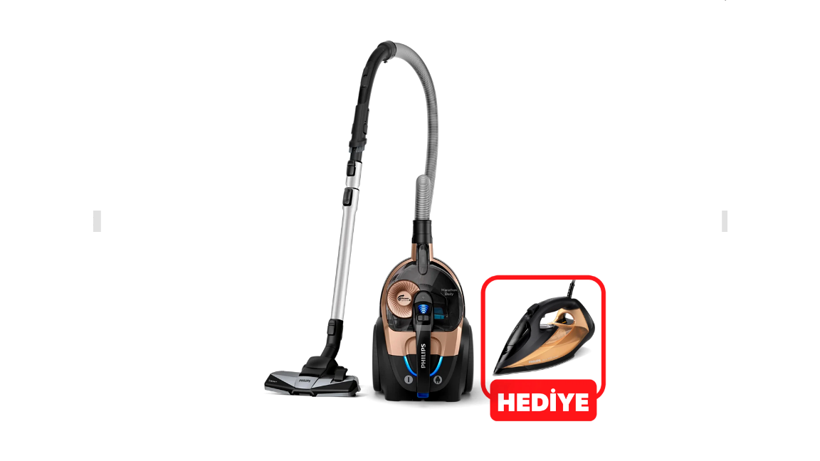 Philips Marathon Daily Xb7151/07 Toz Torbasız Süpürge & Dst7040 Ütü Hediyeli