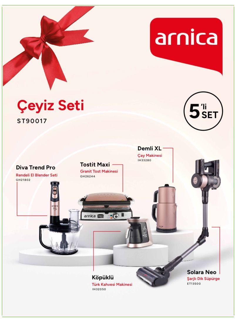 Arnica St90017 5 Li Çeyiz Seti